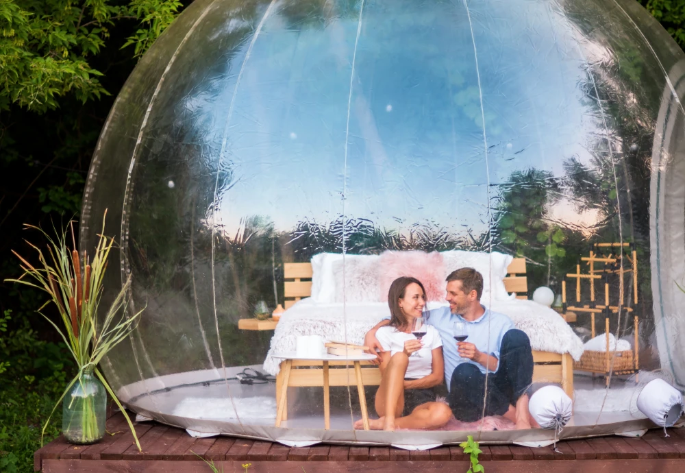 pvc inflatable bubble tent